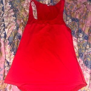 Lululemon Bright Red Tank Top